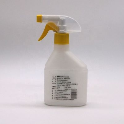 Bouteille de pulvérisation de déclenchement en HDPE de 300 ml pour l'impression sur écran de lotion/fungicide de grande capacité