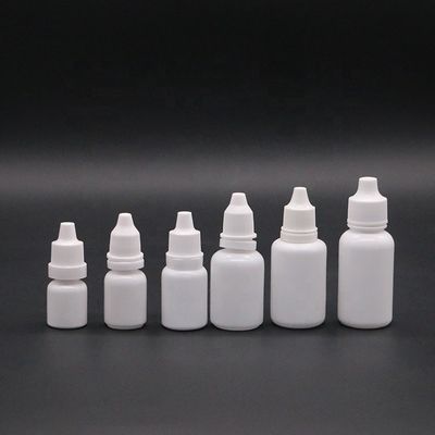 Bouteilles gouttelettes en plastique LDPE de 10 ml avec couleurs et bouchons personnalisés