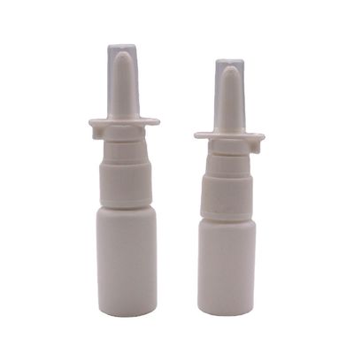 Bouteille en plastique HDPE de 15 ml/20 ml/30 ml pour pulvérisation nasale avec couleur personnalisée et capuchon de la buse de pulvérisation