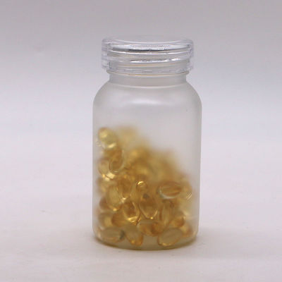 Bouchon en aluminium 100/120/150 ml PET Bouteille en plastique à large bouche pour la médecine des pilules et des capsules