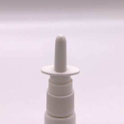 Bouteille en plastique HDPE de 15 ml/20 ml/30 ml pour pulvérisation nasale avec couleur personnalisée et capuchon de la buse de pulvérisation