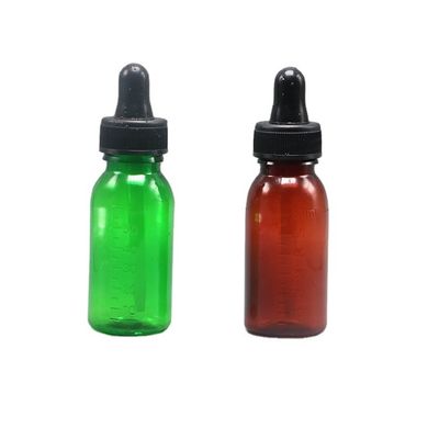 Réactif médical 60 ml PET Bouteille d'huile essentielle en plastique avec conception stérile et logo personnalisé