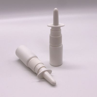 Bouteille en plastique HDPE de 15 ml/20 ml/30 ml pour pulvérisation nasale avec couleur personnalisée et capuchon de la buse de pulvérisation