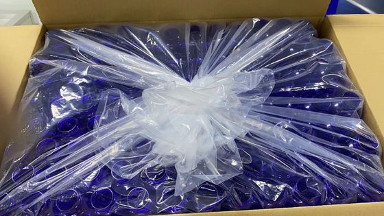 Résistant aux UV 350ml Matériau HDPE Boîtier en plastique pour crème cosmétique Logo personnalisable Blanc