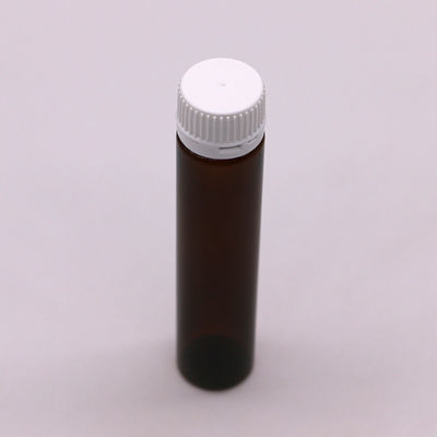 Produits alimentaires 30 ml/20 ml/10 ml PET Bouteilles de médicaments en plastique mince de forme ronde pour liquide buccal
