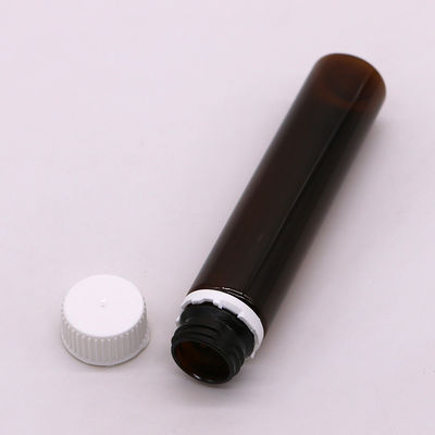 Produits alimentaires 30 ml/20 ml/10 ml PET Bouteilles de médicaments en plastique mince de forme ronde pour liquide buccal