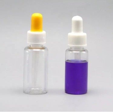 Bouteille gouttelette en plastique PET de qualité médicinale avec capacité de tube 10 ml/15 ml/20 ml/25 ml/30 ml