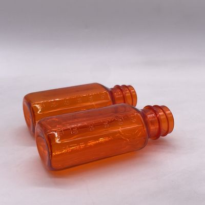 Dosage précis 2OZ Bouteille de médicament en plastique avec capuchon et échelle de mesure pour enfants