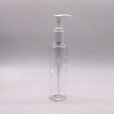 Bouteilles de liquide en plastique PET de 250 ml avec couvercle ordinaire/ matériau de collier en PET pour pompe à pulvérisation