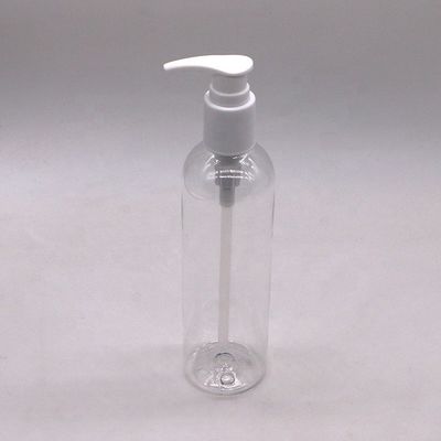 Bouteilles de liquide en plastique PET de 250 ml avec couvercle ordinaire/ matériau de collier en PET pour pompe à pulvérisation