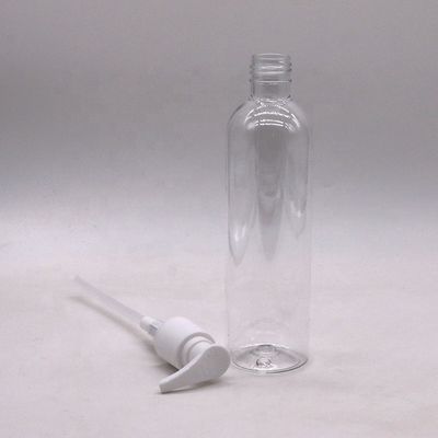 Bouteilles de liquide en plastique PET de 250 ml avec couvercle ordinaire/ matériau de collier en PET pour pompe à pulvérisation