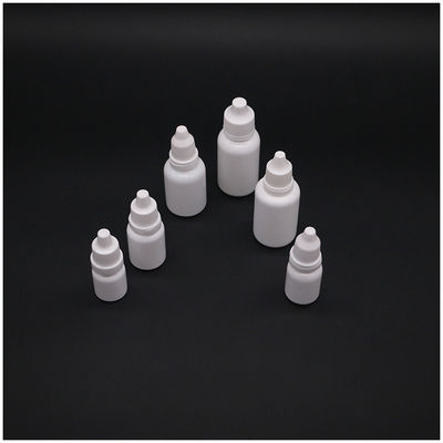 Bouteille de gouttelette liquide pour yeux en plastique LDPE de 10 ml avec couleurs personnalisées et capuchon anti-tamper