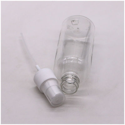 Bouteille de pompe en PET de 100 ml Bouteilles de pulvérisation en plastique pour la manipulation de la surface du récipient d'alcool