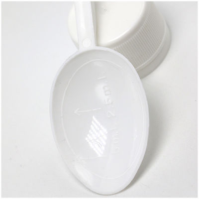 Bouteille en plastique PE transparente pour la mesure de la médecine liquide 30 ml de capacité et cuillère