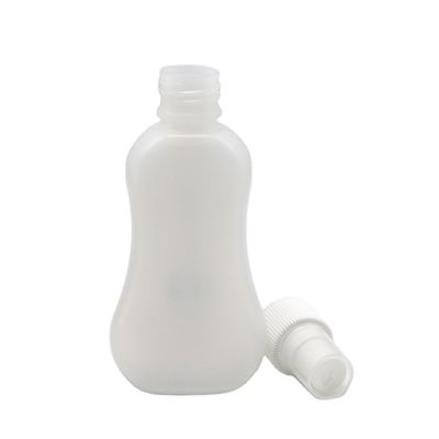 Bouteille d'arrosage en plastique de 100 ml PE pour la taille avec logo personnalisé et coquille