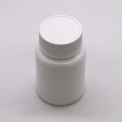 Bouchon à vis de bouteille médicale en HDPE de 80 ml pour pilule capsule comprimé