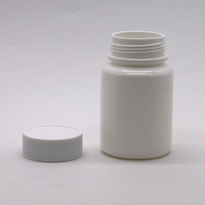 Bouchon à vis de bouteille médicale en HDPE de 80 ml pour pilule capsule comprimé