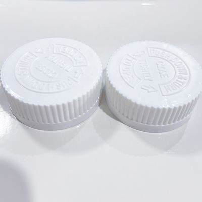 Couvercle à vis en plastique pour bouteilles en plastique de 38 mm
