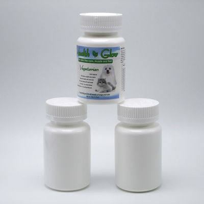 4OZ 120ML HDPE Blanc Noir Bouteille de médicament en plastique vide pour pilule Capsule de vitamine Fabriquée