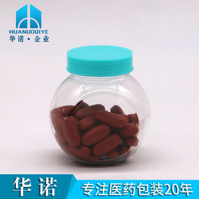 Bouteille en plastique ronde en PET de 70 ml/cc Idéal pour les collations sucrées et le stockage des aliments en PET