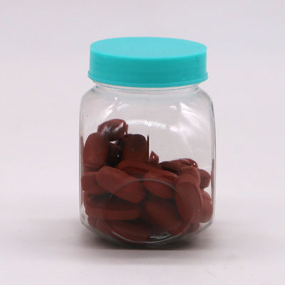 Bouteille en plastique ronde en PET de 70 ml/cc Idéal pour les collations sucrées et le stockage des aliments en PET