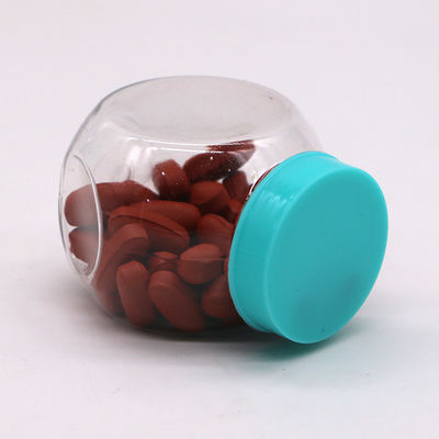 Bouteille en plastique ronde en PET de 70 ml/cc Idéal pour les collations sucrées et le stockage des aliments en PET