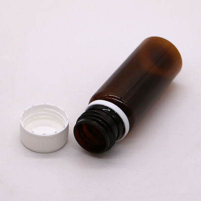 Autres médicaments Bouteille de sirop pour toux en PET de 50 ml avec couleur personnalisable et bouchon sécurisé