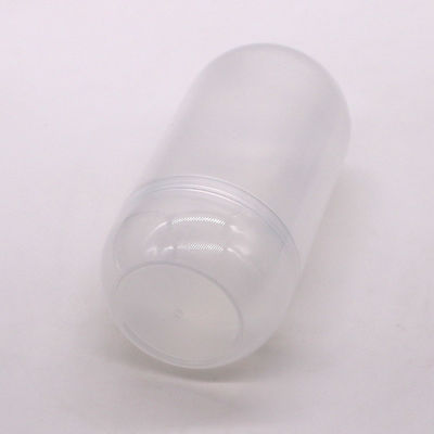 Bouteille de stockage de nourriture en plastique en forme de capsule en PP de 500 ml personnalisée avec bouchon à vis