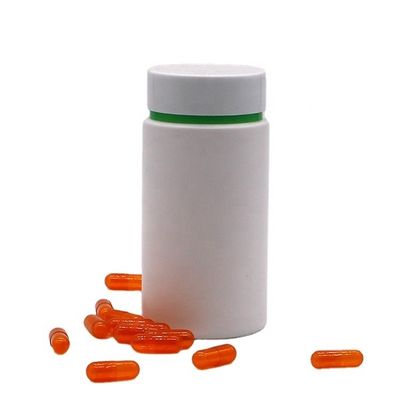 Bouteille à vis en plastique HDPE 175CC à bouche large pour la médecine des pilules