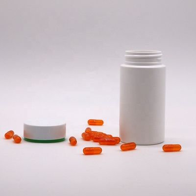 Bouteille à vis en plastique HDPE 175CC à bouche large pour la médecine des pilules