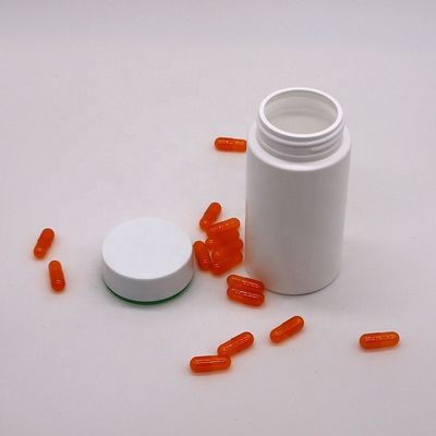 Bouteille à vis en plastique HDPE 175CC à bouche large pour la médecine des pilules