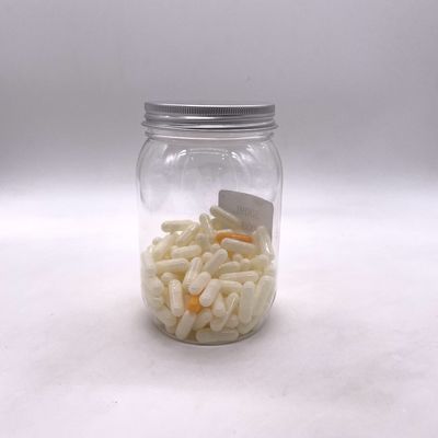 Bouteille de bonbons personnalisable de 500 ml de noix de PET