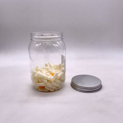 Bouteille de bonbons personnalisable de 500 ml de noix de PET