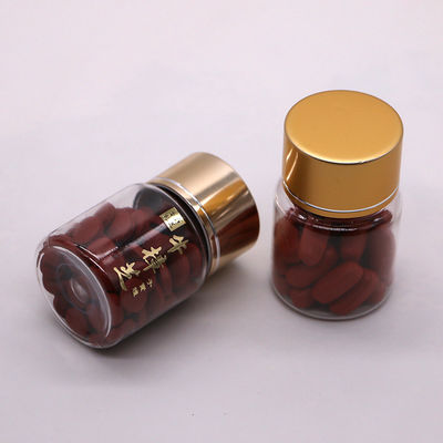 Échantillons gratuits de bouteille en PET de 35 ml pour les bouteilles en plastique médical pour emballage de capsules et de pilules