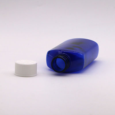 Matériau de base PET 120 ml carré Sirop stérile pour la toux Bouteille de liquide oral Bouchon de sécurité pour enfants