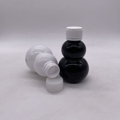 Bouteille de citrouille en PET de 120 ml pour produits de santé Cap de vis personnalisable et échantillon gratuit