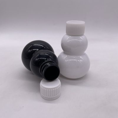 Bouteille de citrouille en PET de 120 ml pour produits de santé Cap de vis personnalisable et échantillon gratuit