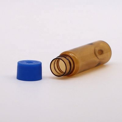 10 ml de flacons en PET brun pour liquide oral et médicament avec capuchon de sécurité