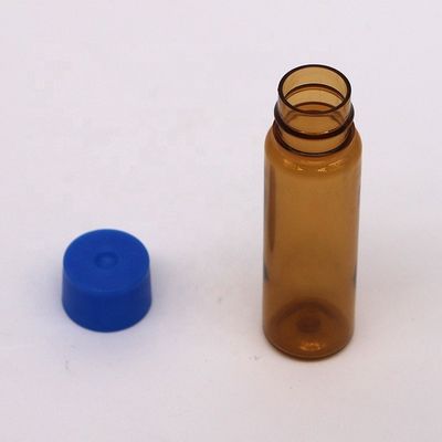 10 ml de flacons en PET brun pour liquide oral et médicament avec capuchon de sécurité