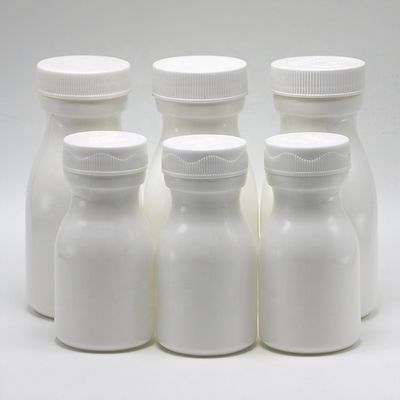 Bouteille en plastique HDPE en forme de bowling de 120 ml pour le stockage des pilules