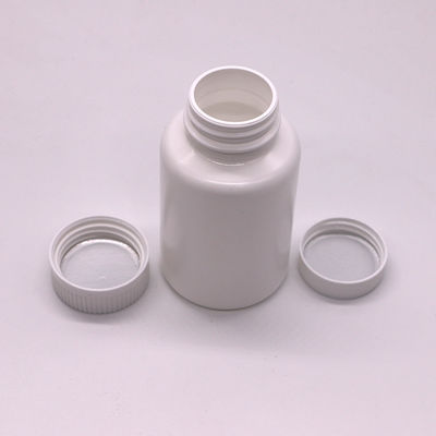 Bouteille de supplément de forme ronde pour le stockage de comprimés et de capsules solides Capacité 200 ml