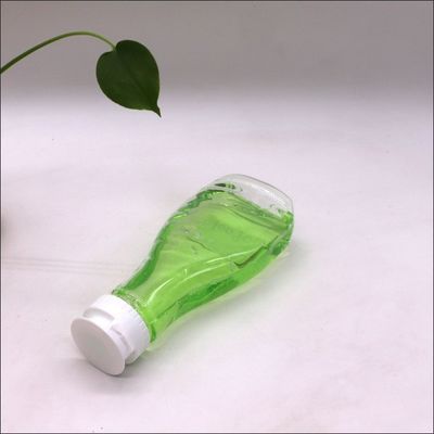 Bouteilles de sauce en forme de boule de bowling en PET de 200 ml avec couleur personnalisable et capuchon à vis