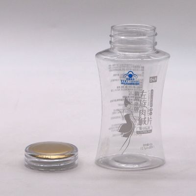 Bouteille stérile en plastique de 150cc PET Design pour complément alimentaire