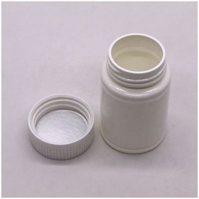 Bouteille en plastique PE à capuche anti-enfants de 70 ml destinée aux médicaments/médicaments/comprimés/suppléments alimentaires