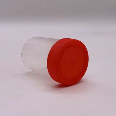 50 ml/60 ml tasse de collecte de selles en plastique en PP pour bouteille d'échantillon dans les fournitures de laboratoire