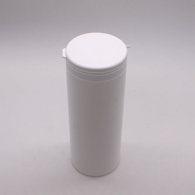 Contenant en plastique rond et droit de 700 ml en PEHD pour comprimés à mâcher et emballages alimentaires