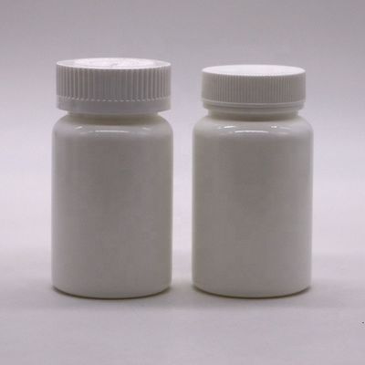 Étiquettes de couleur personnalisées Bouteille en plastique HDPE de 100 ml pour capsules de pilules de supplément