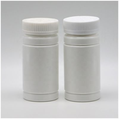 Étiquette d'impression couleur personnalisée pour une bouteille en plastique de qualité médicamenteuse en PE 160CC/ML et un noyau intérieur