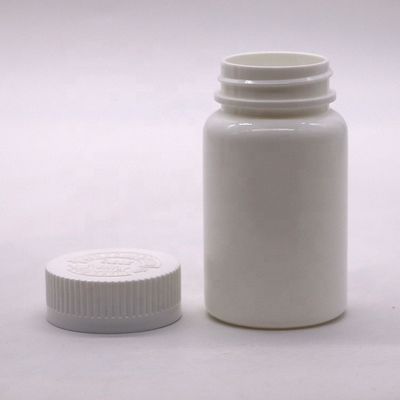 Étiquettes de couleur personnalisées Bouteille en plastique HDPE de 100 ml pour capsules de pilules de supplément