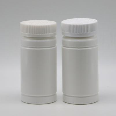 Étiquette d'impression couleur personnalisée pour une bouteille en plastique de qualité médicamenteuse en PE 160CC/ML et un noyau intérieur